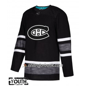 Barn Ishockey Montreal Canadiens tröja Blank Svart 2019 All-Star Adidas Authentic